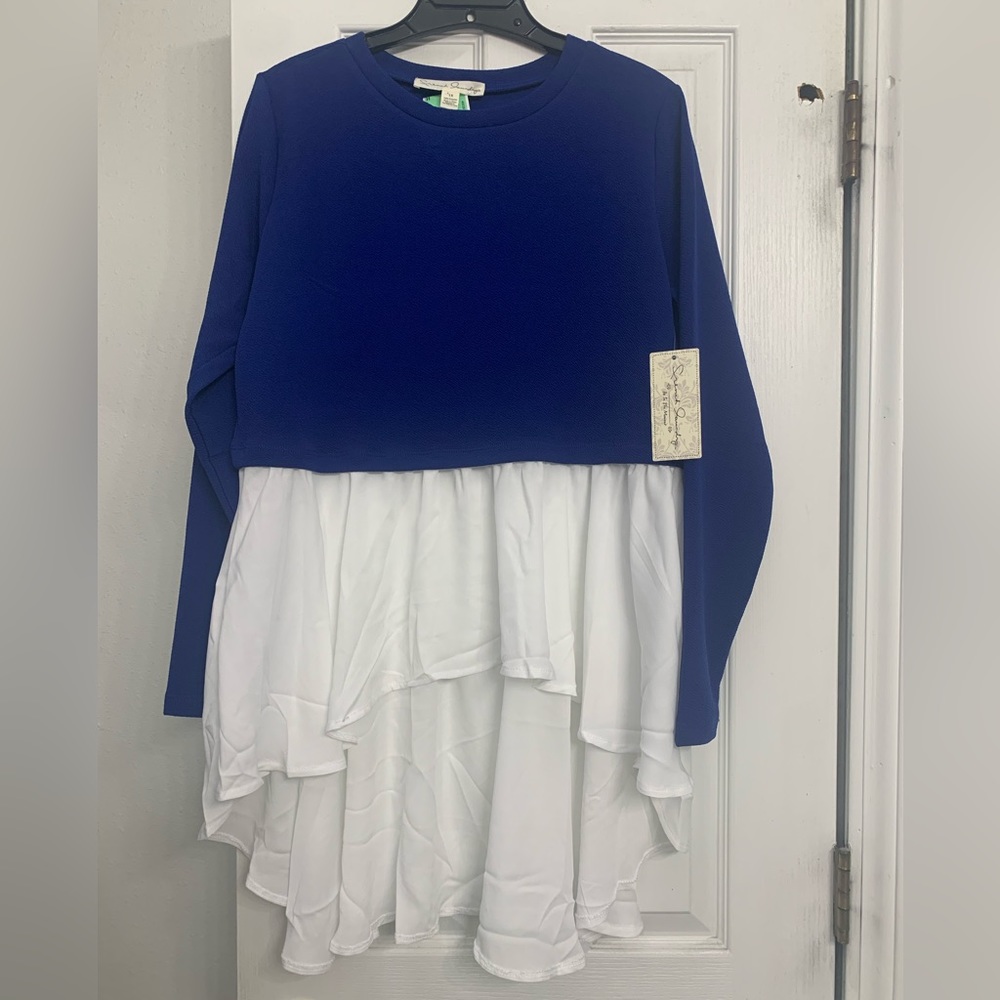 **NWT ladies French Laundry Shirt Large